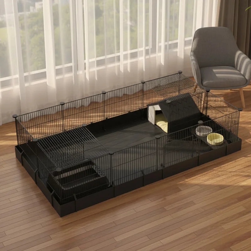 Modular DIY Small Animal Cage For Guinea Pigs Rabbits Cats