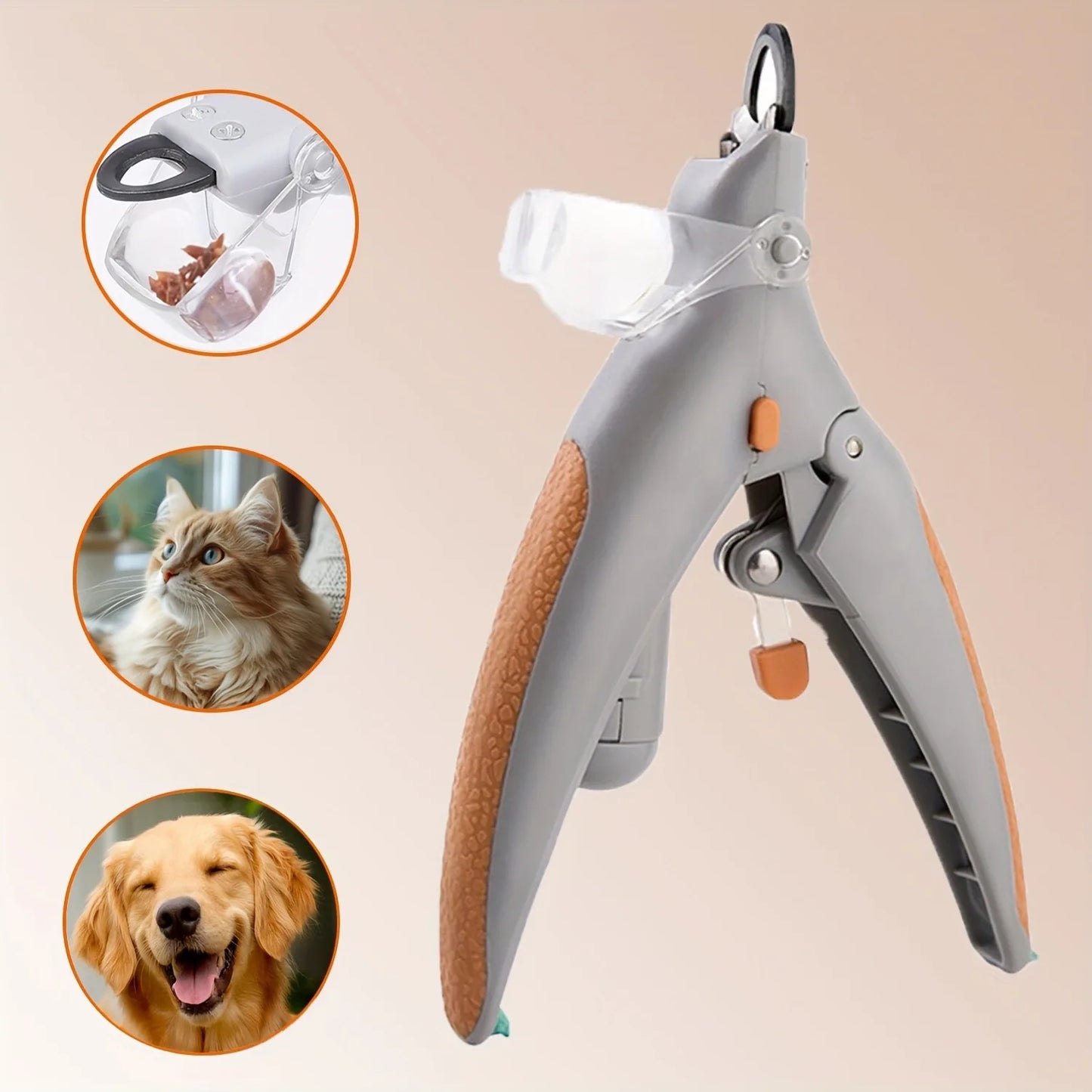 Professional Pet Nail Clipper Scissors With LED Light Cat Dog Nail Clipper Tool Scissors Nail Toeclaw Cutter Scissors Pet Supply ，Professional Grooming Supplies