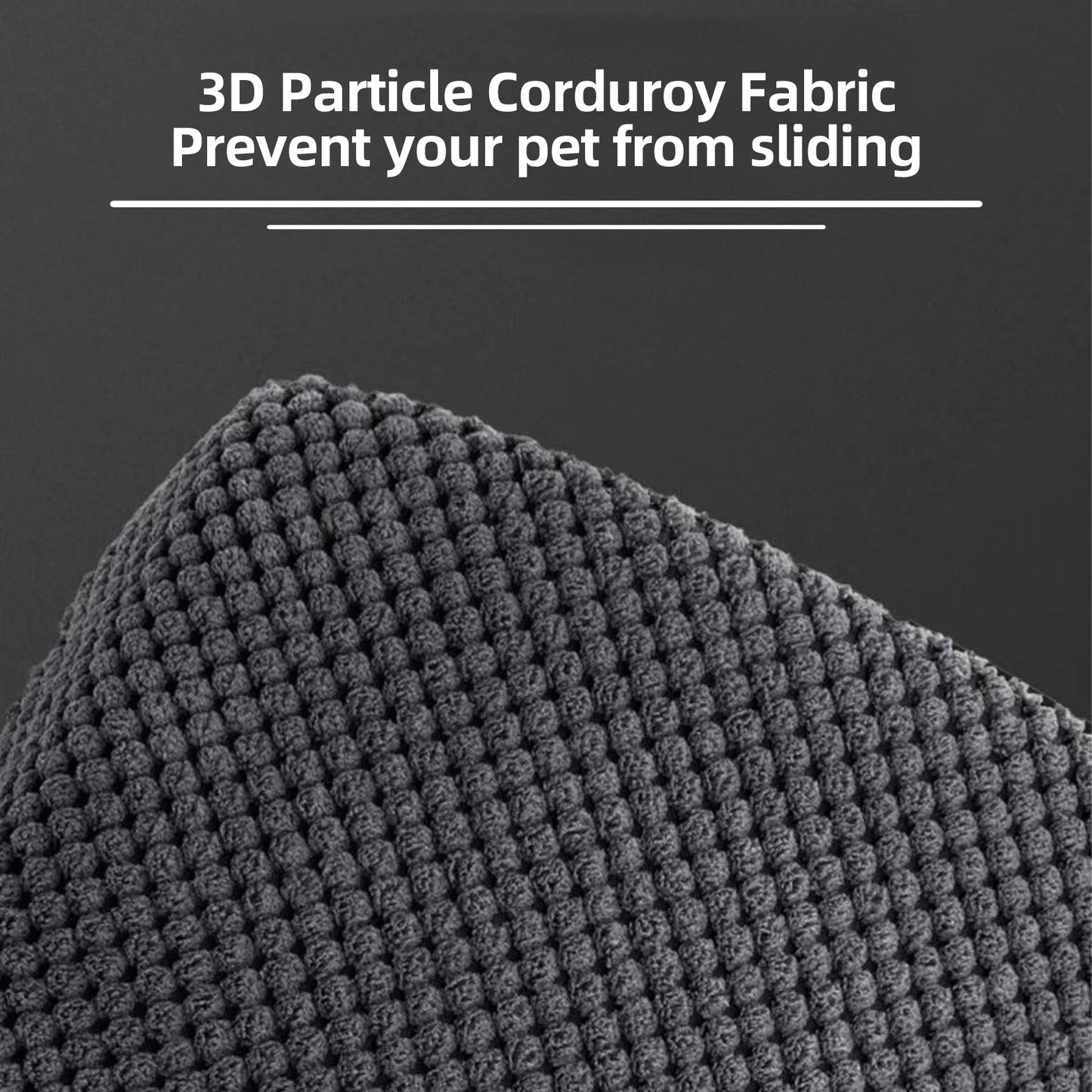 Pet Training Stairs With Removable Cover, Non Slip Surface