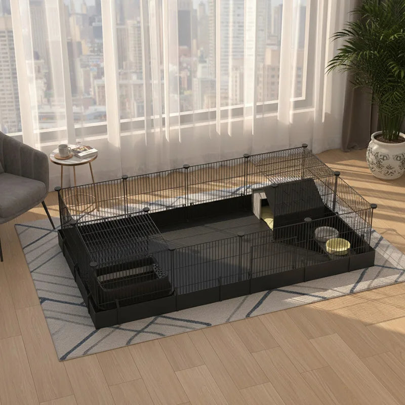 Modular DIY Small Animal Cage For Guinea Pigs Rabbits Cats