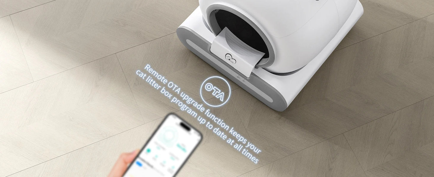 DOEL Self Cleaning Cat Litter Box With App Control