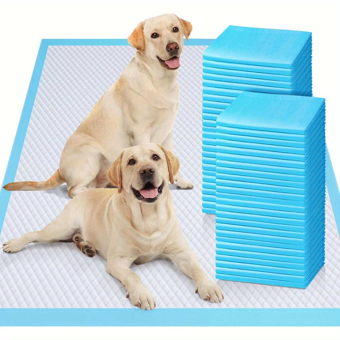 XXL 30"x36" Thicken 8 Layers Ultra Absorbency Dog Pee Pad Extra Large 3S Quick Dry Leakproof Disposable Urine Pads For Dogs, Cats, Rabbits Pets