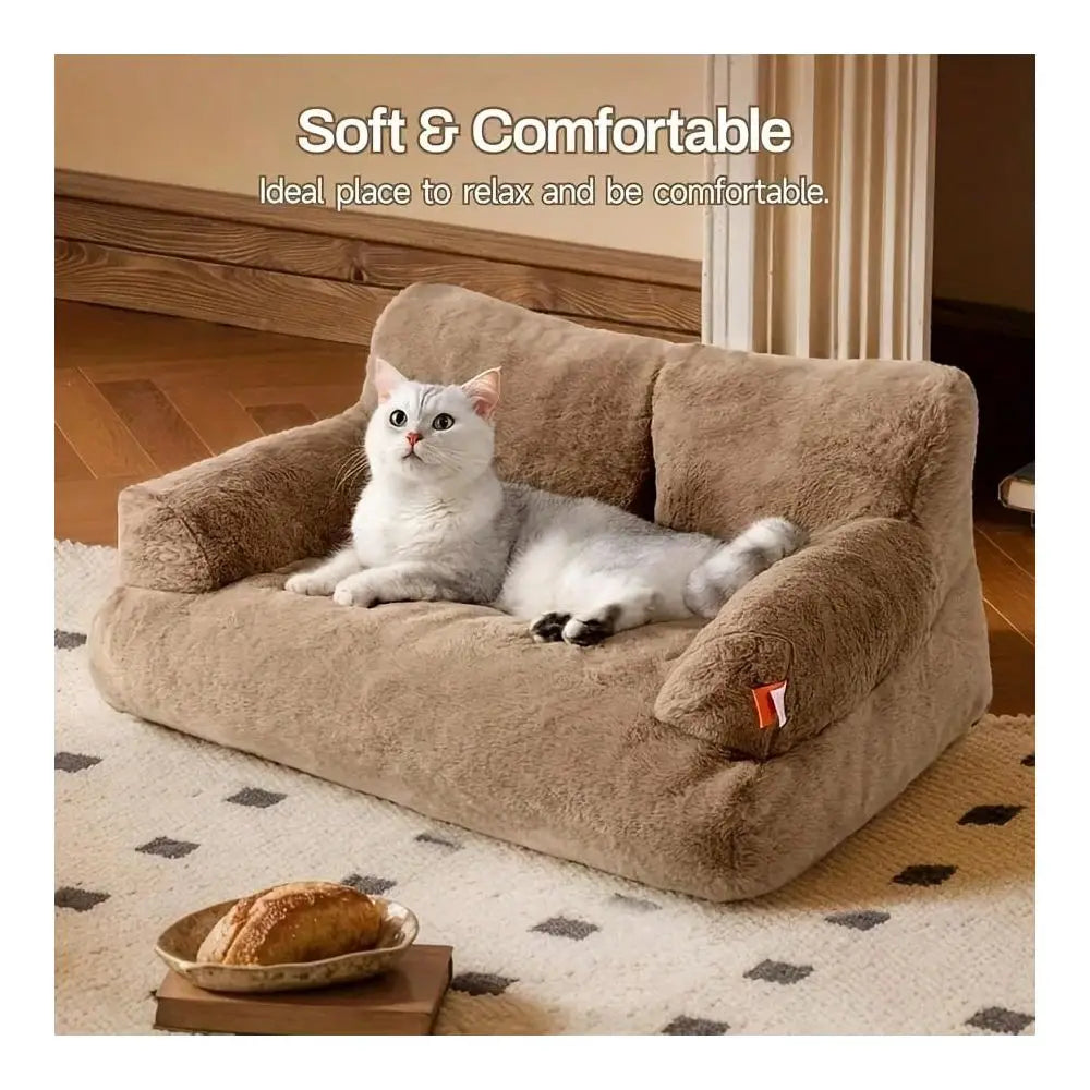 Pet Cat Sofa Bed With Removable Washable Cover For Cats