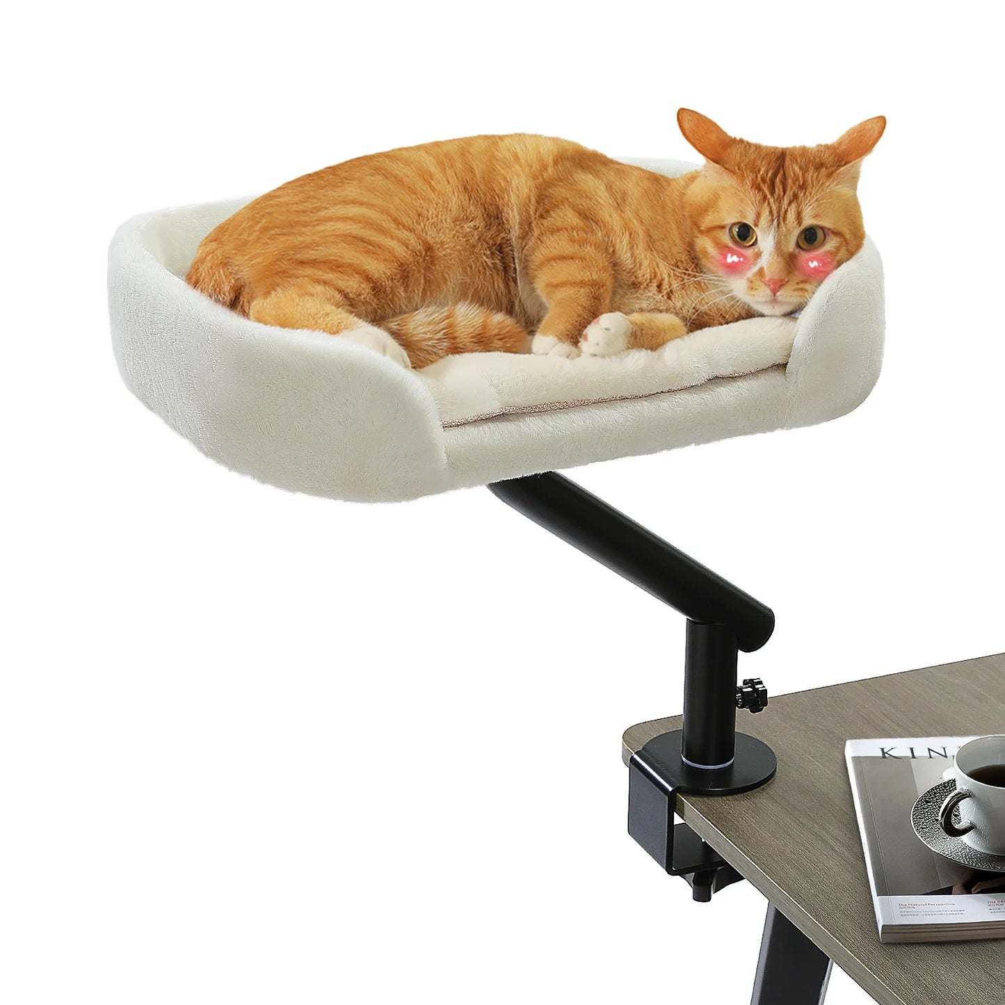 PAWZ Road Cat Desk Bed With 360 Degree Rotatable Stand