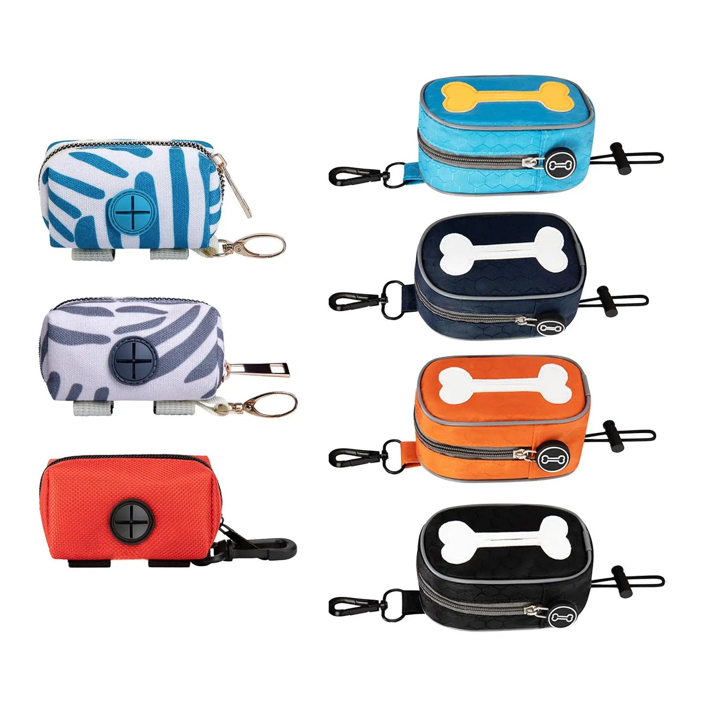 Dog Poop Bag Holder for Leash Pet Waste Bag Dispenser for Walking