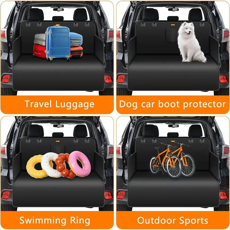 Waterproof Dog Car Seat Cover Hammock for Travel and Cars