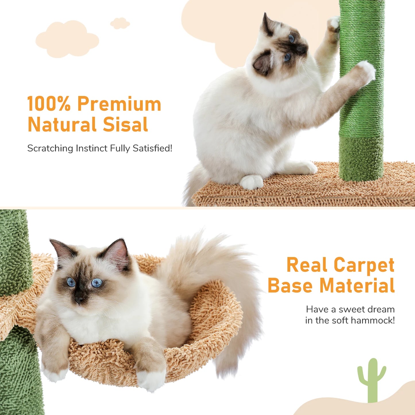 PAWZ Road Cat Tree 5-Tier Floor to Ceiling Climber